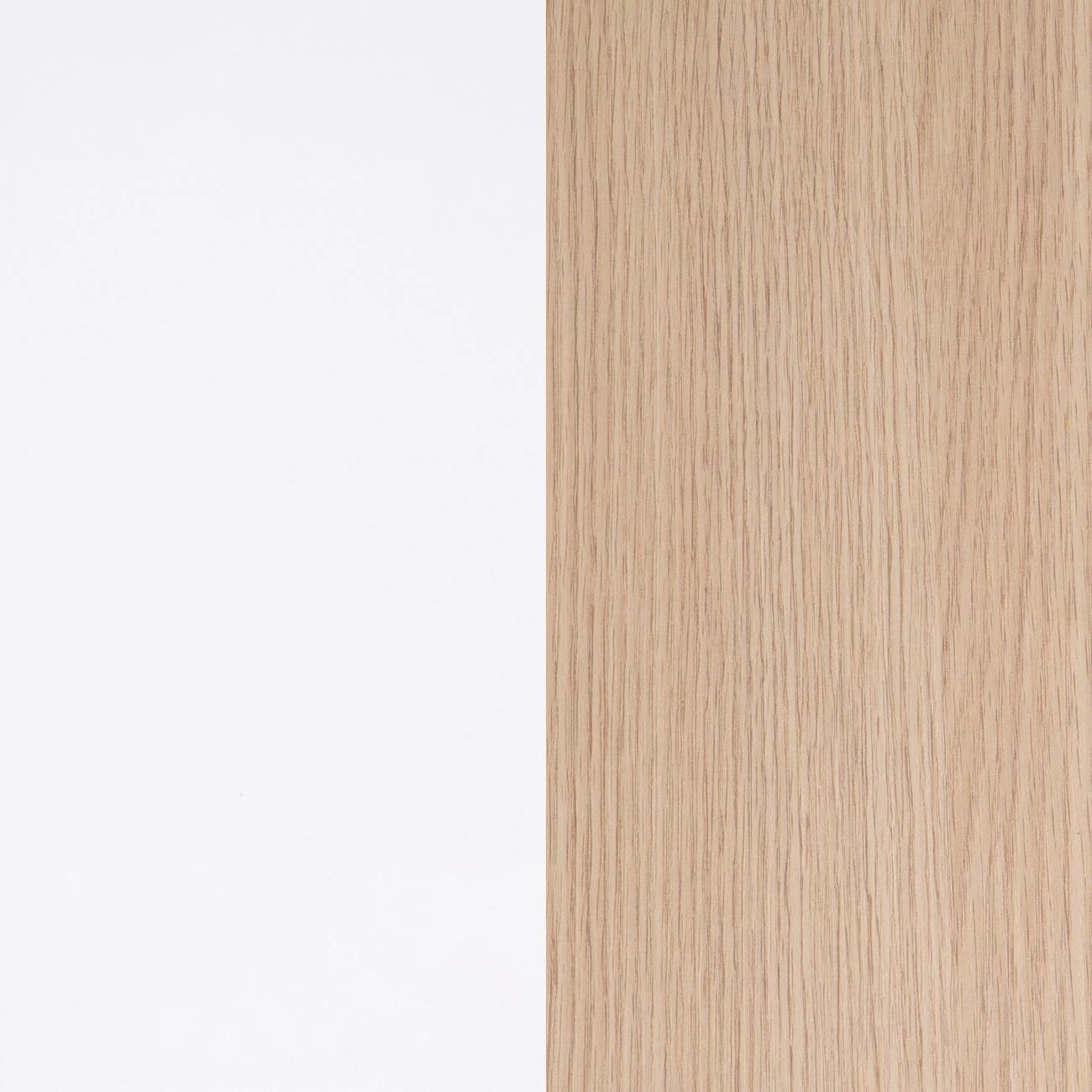 Armario Vestidor Aura Blanco Artik (Blanco Mate) - Roble Canadian