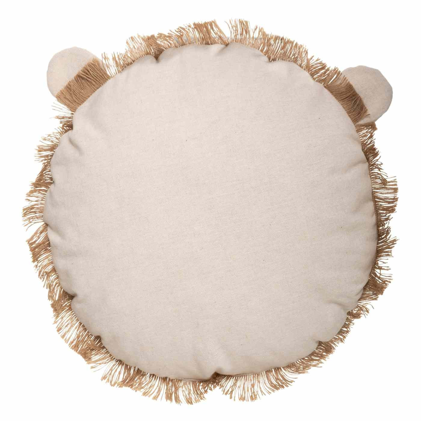 Coussin lion kafi coton 44cm