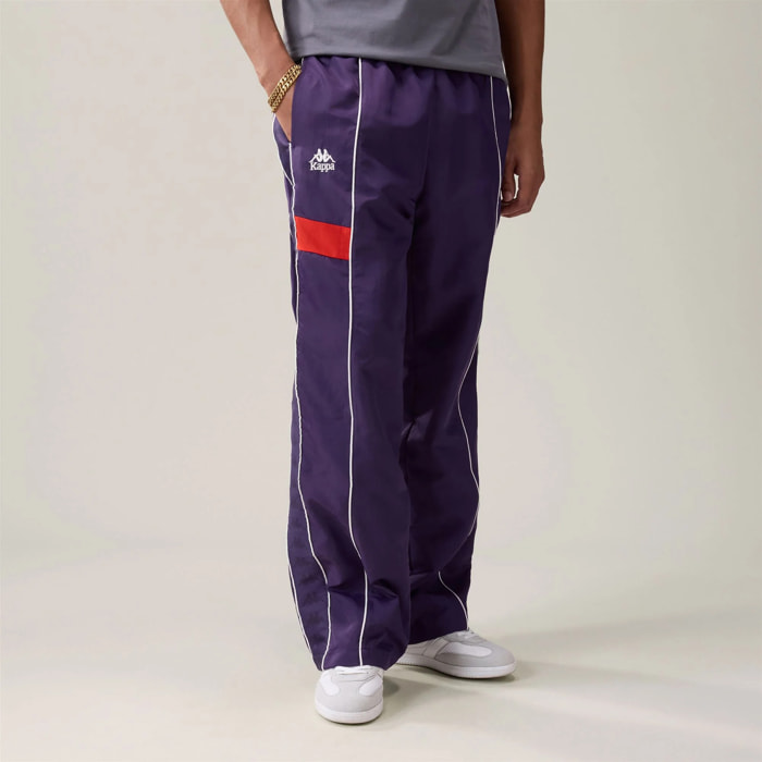 Kappa - Pantaloni Uomo Viola - 222 Banda Oswin