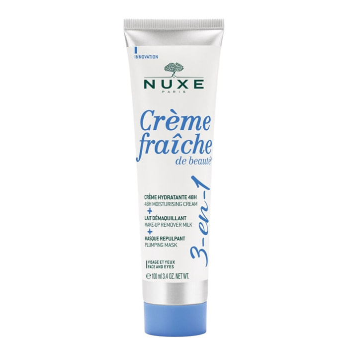 Crème fraîche de beauté®  - Crème Concentrée 3-en-1 - Toutes peaux - 100ml