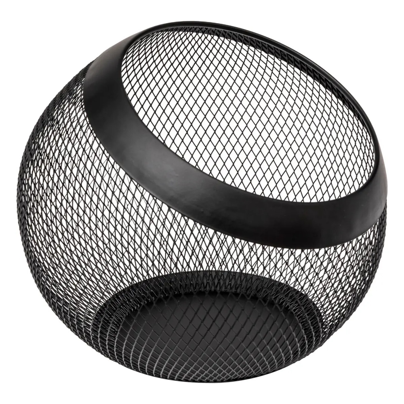 Porte capsules "Mayaj" rond noir