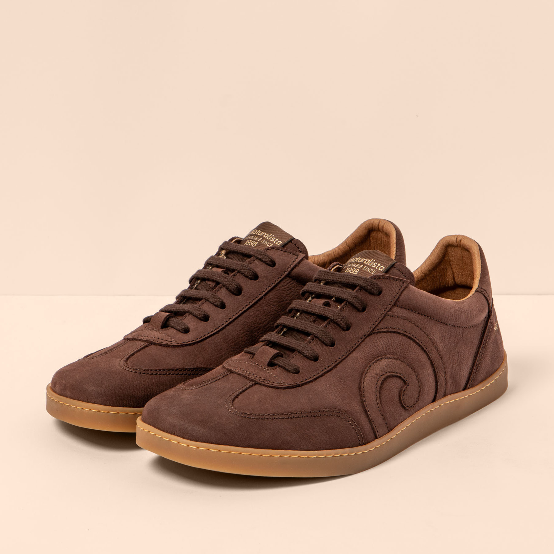 Zapatos N5916 PLEASANT BROWN/ ORIGEN color Brown