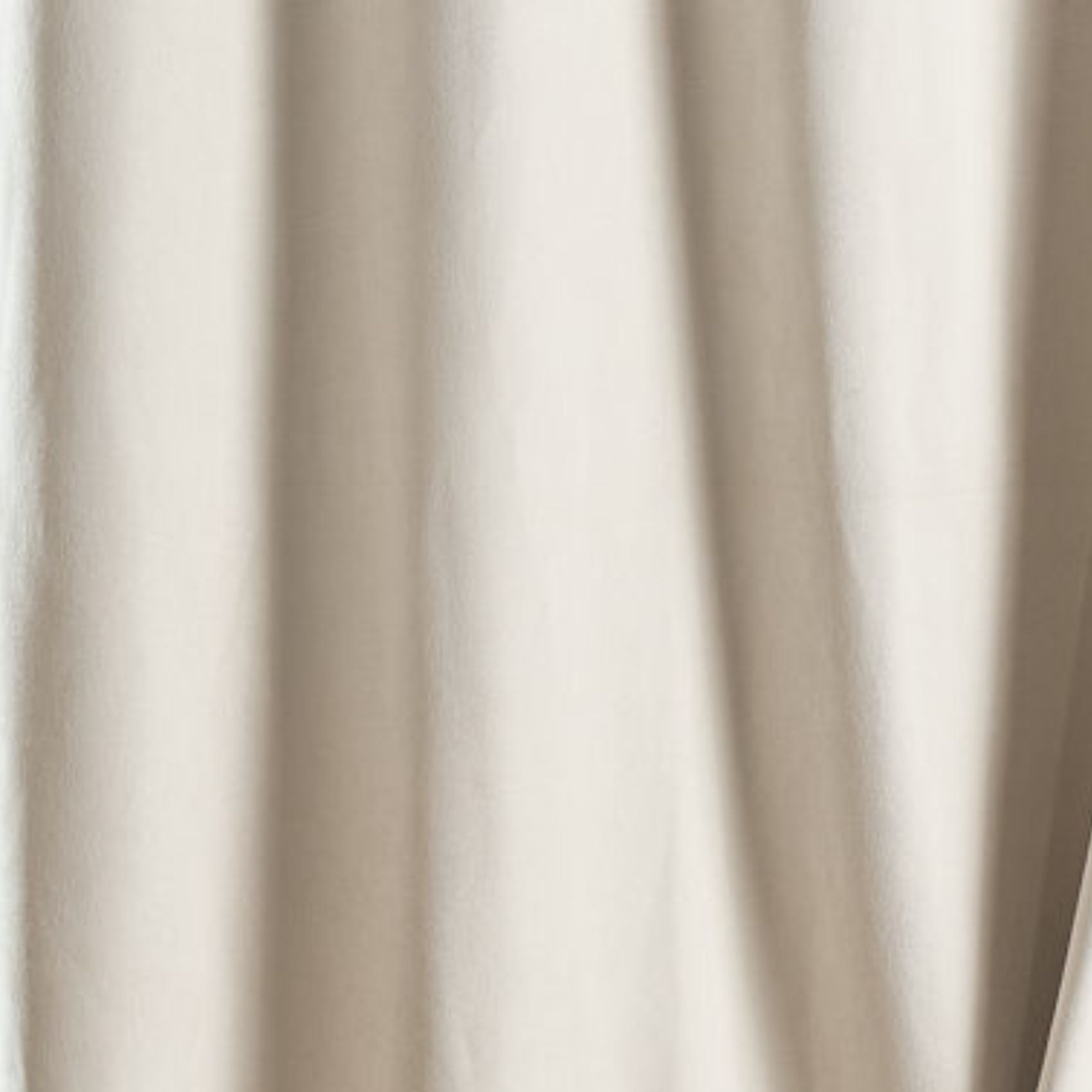 Rideau thermique phonique et semi occultant KONFOR - Blanc cassé