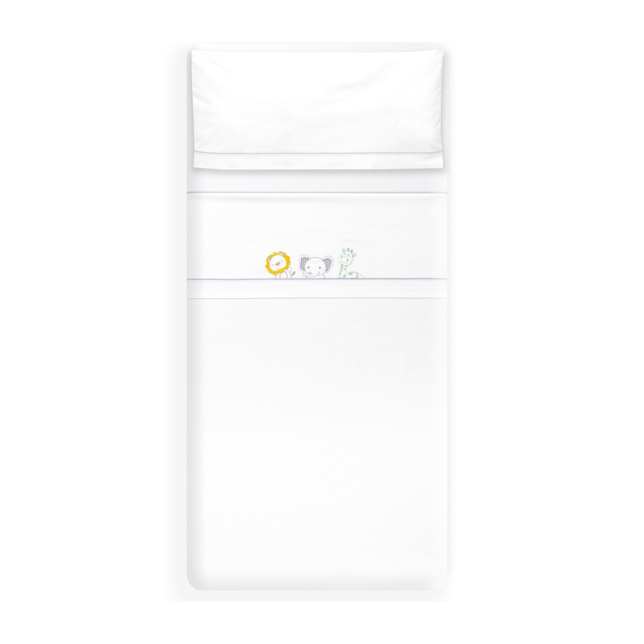 Triptico Coche Selva Blanco