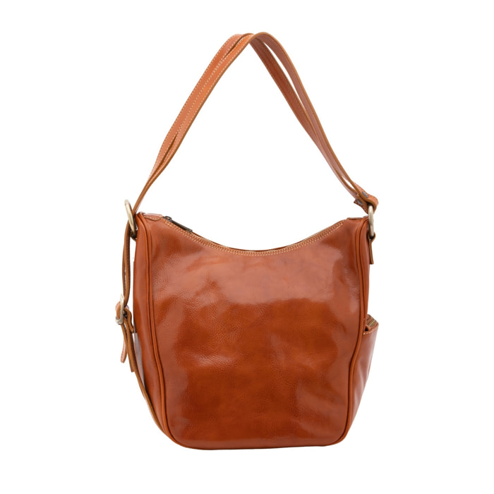 Borsa a spalla da donna - Modello False - Vera pelle - 31.0 x 28.0 x 20.0 cm