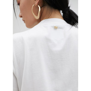 Maglietta leone con strass