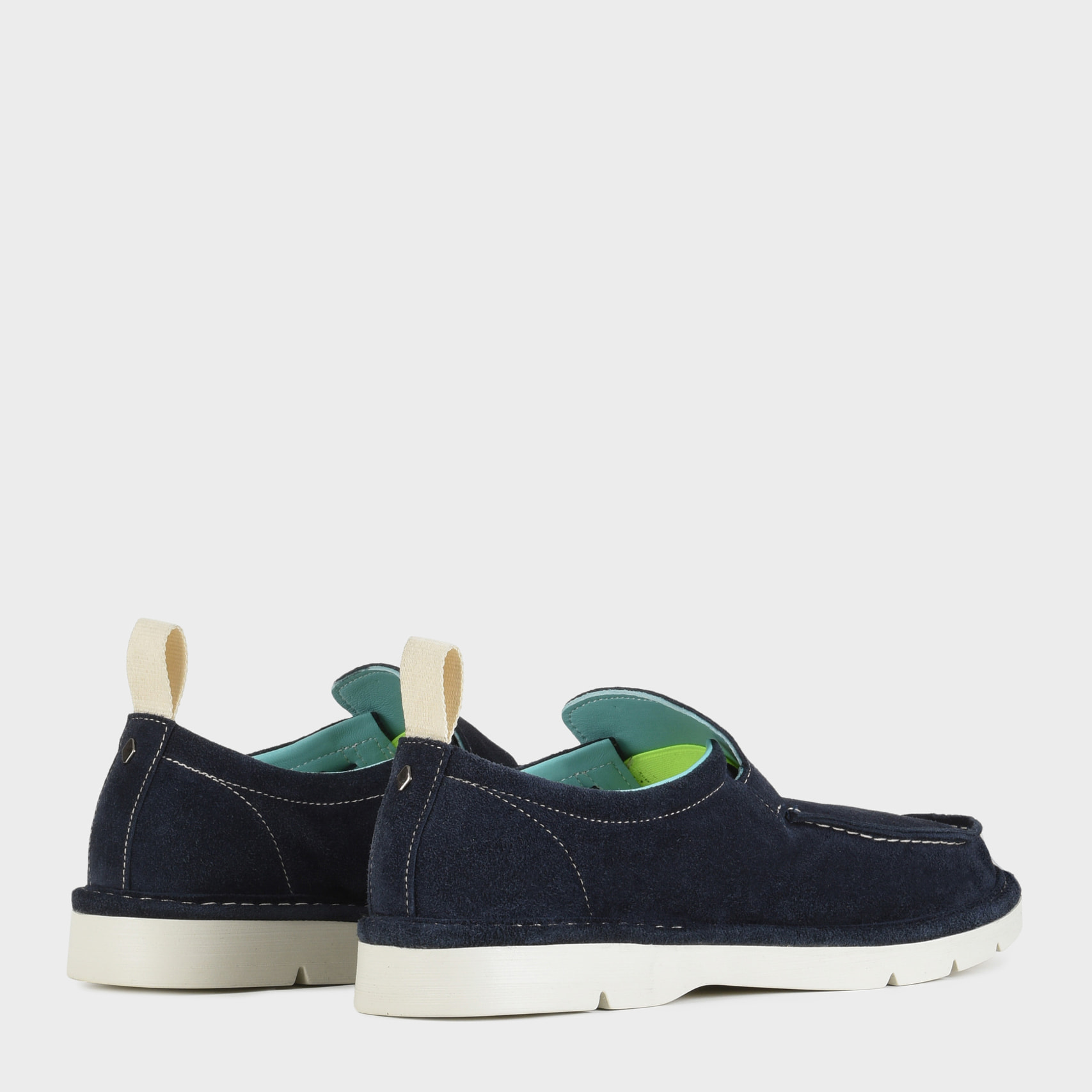 SLIP ON P19 UOMO IN SUEDE NOTTE