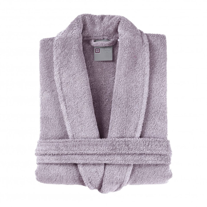 Peignoir femme 100% coton rose