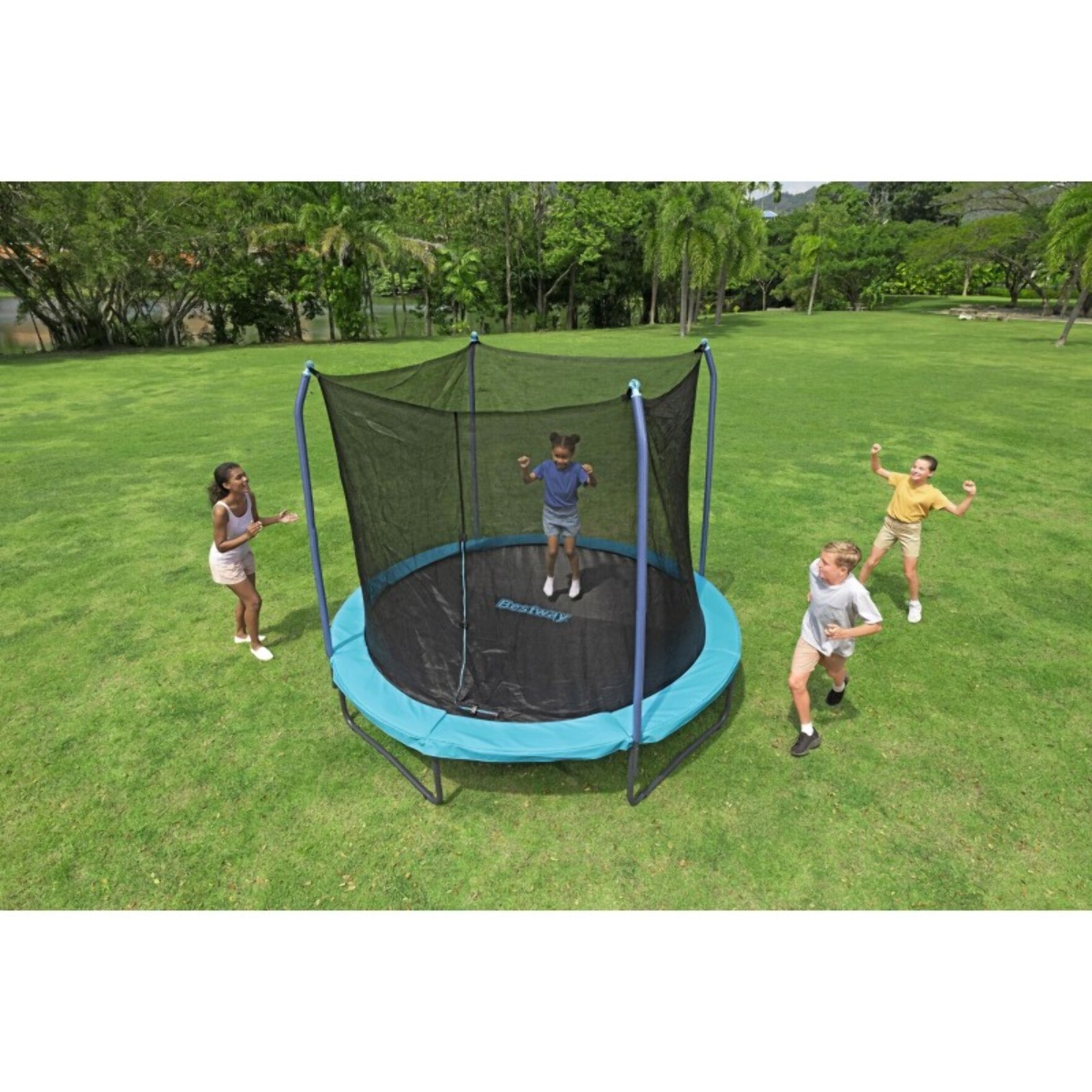 Bestway Trampoline extérieur pour enfants Xtreme Air 3,05 m