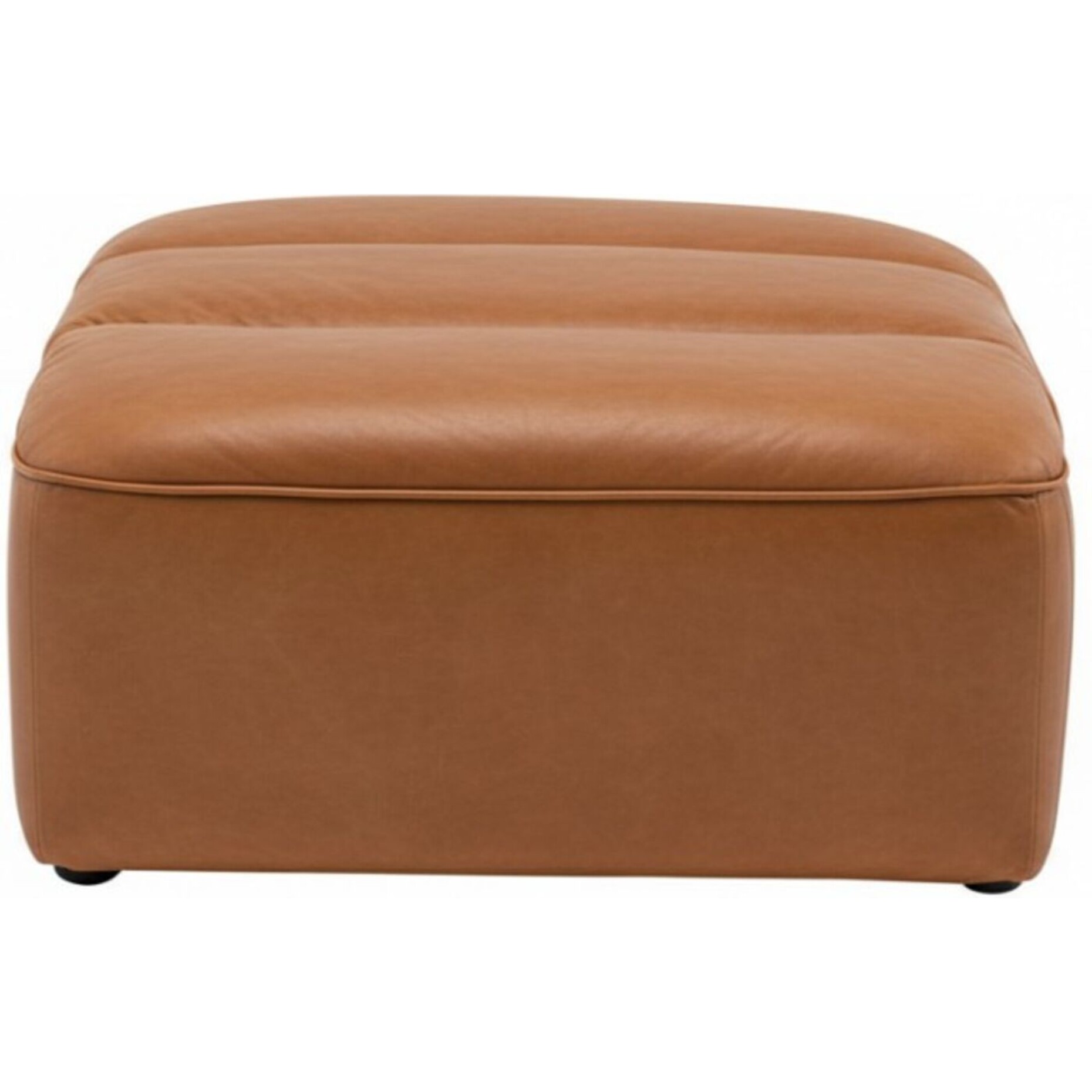 Repose-pieds Modi cognac Kare Design
