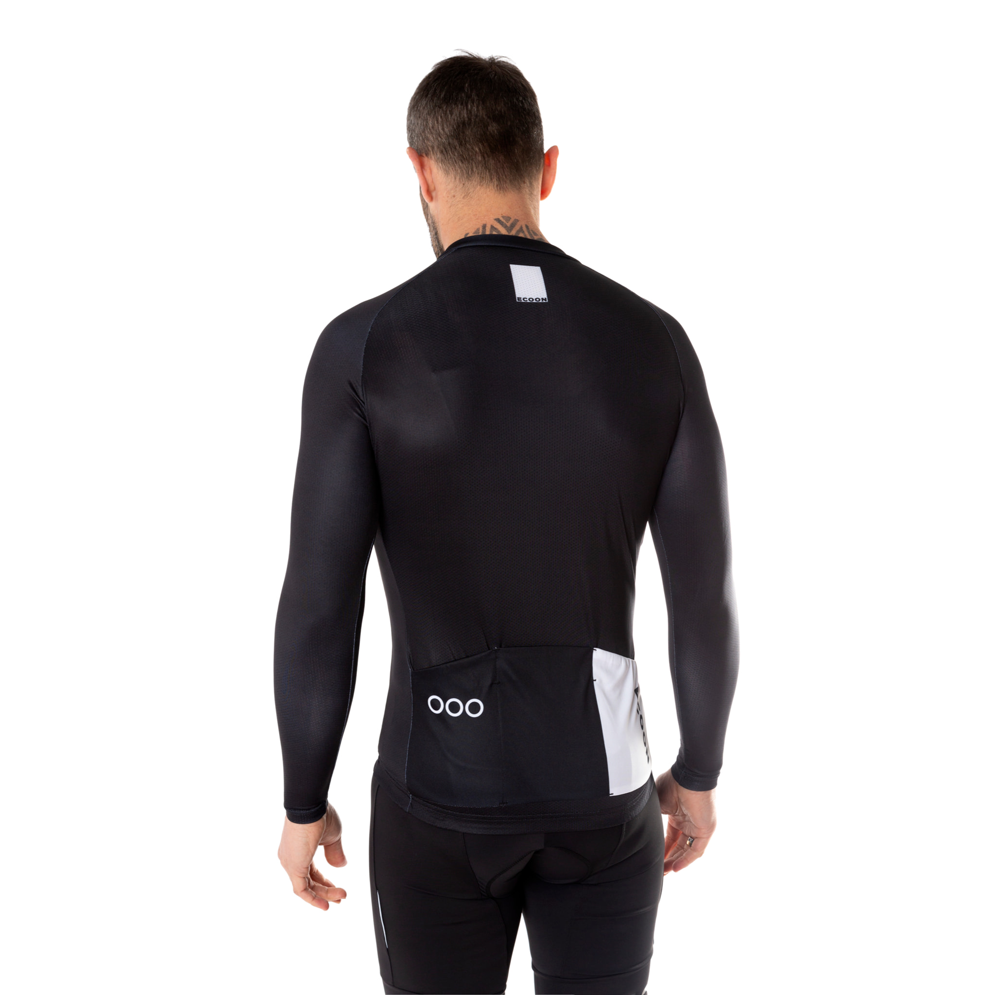 Maillot de manga larga ECOON modelo Tourmalet Men en color Negro