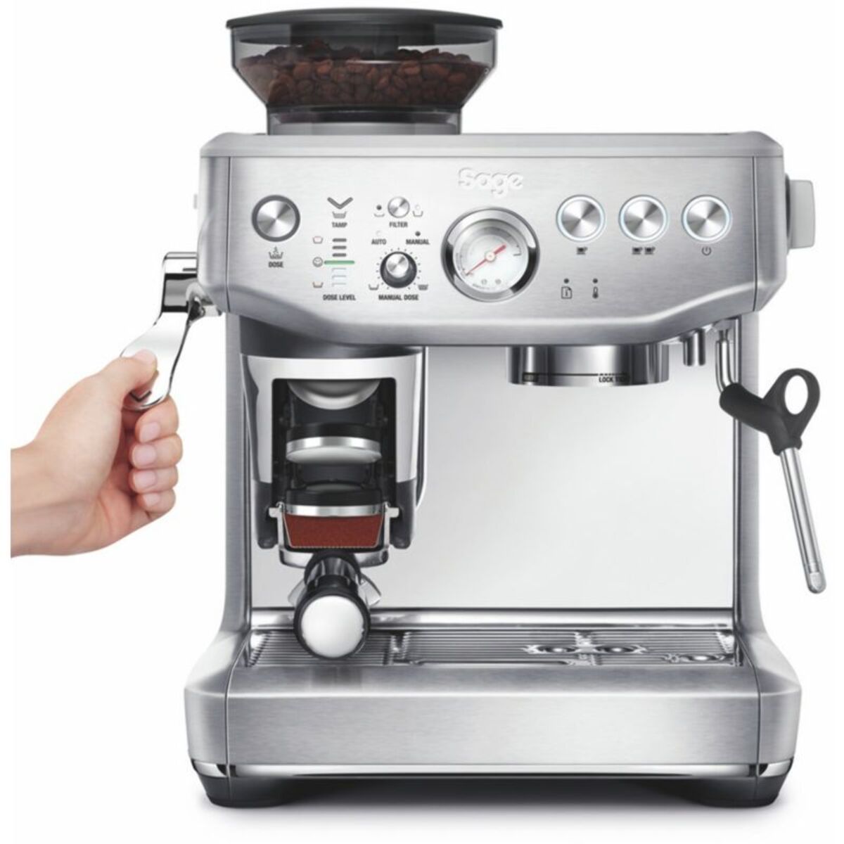 Machine à expresso SAGE APPLIANCES impress SES876BSS4EEU1