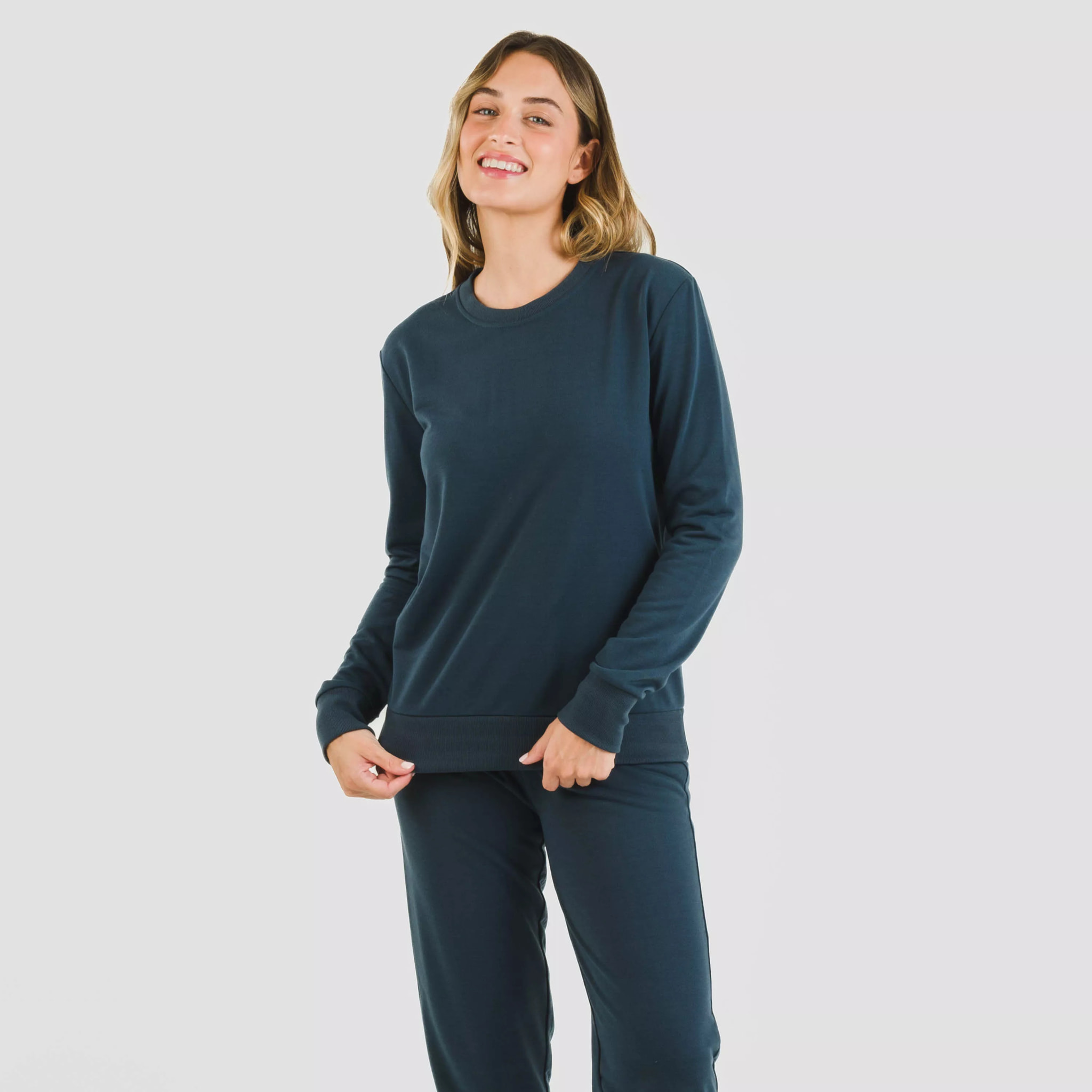 Felpa basic sportiva da donna