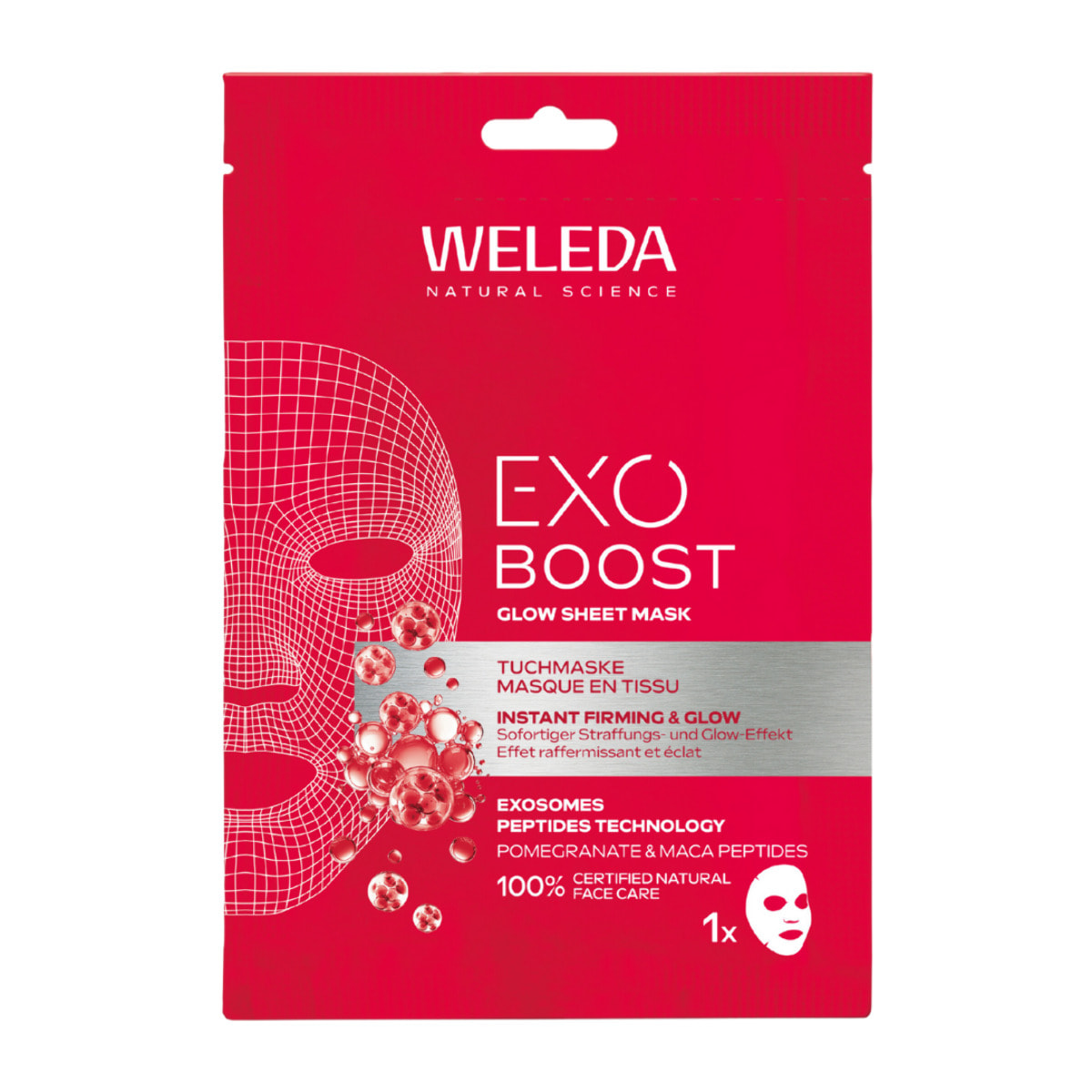 WELEDA - Masque EXO BOOST Glow - 20ml - -