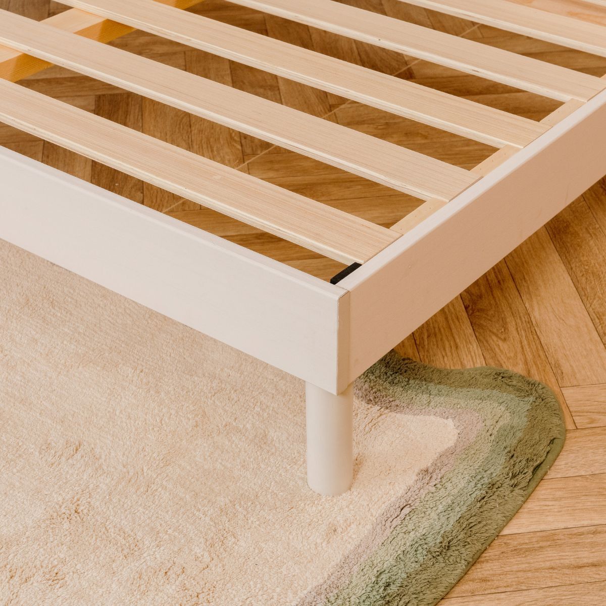 Sommier Kit Essentiel à Lattes - Hypnia - Bois blanc