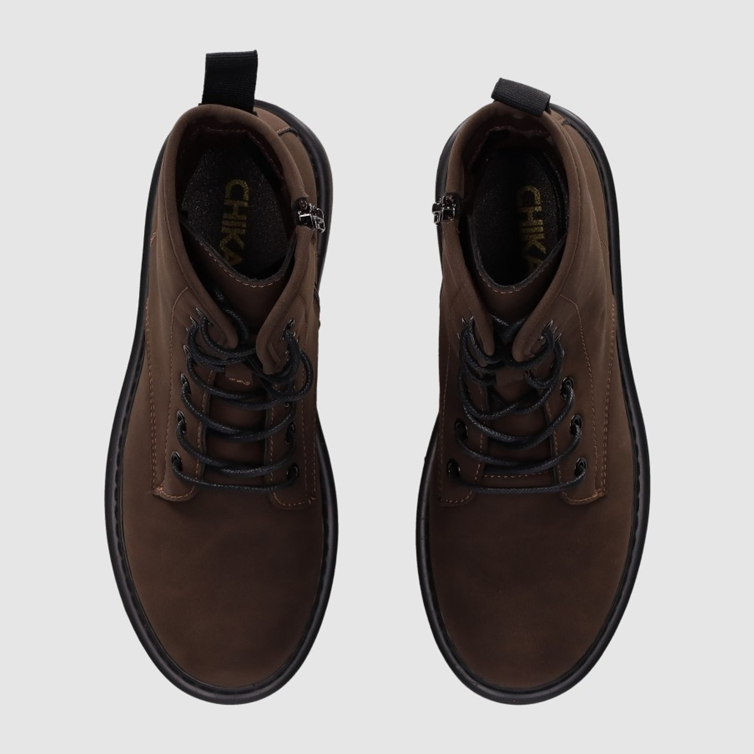 Botines - Marron - Tacón: 5 cm