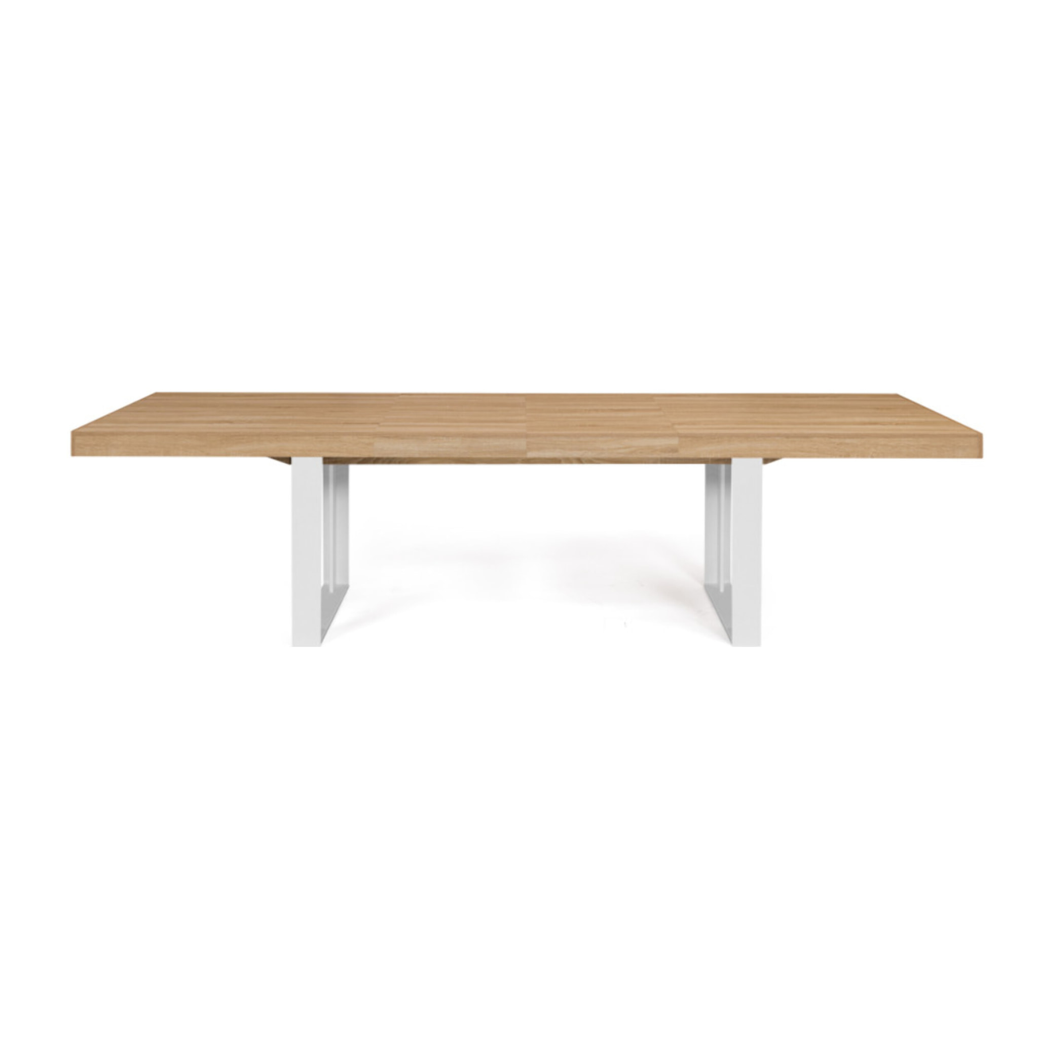 Table repas extensible Brixton - Bois - Blanc