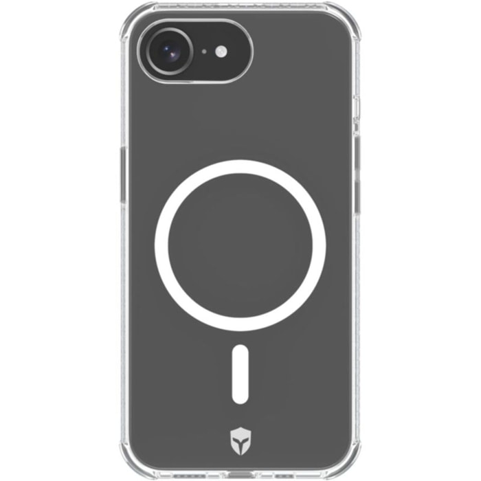 Coque FORCE CASE iPhone 16e/17e MagSafe Transparente