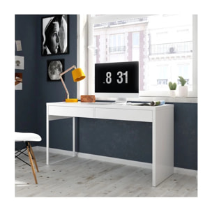 Mesa de ordenador Touch Blanco Artik (Blanco Mate)