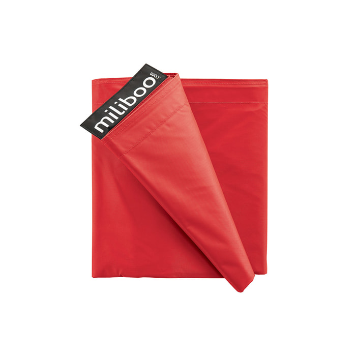 Housse de pouf géant rouge BIG MILIBAG