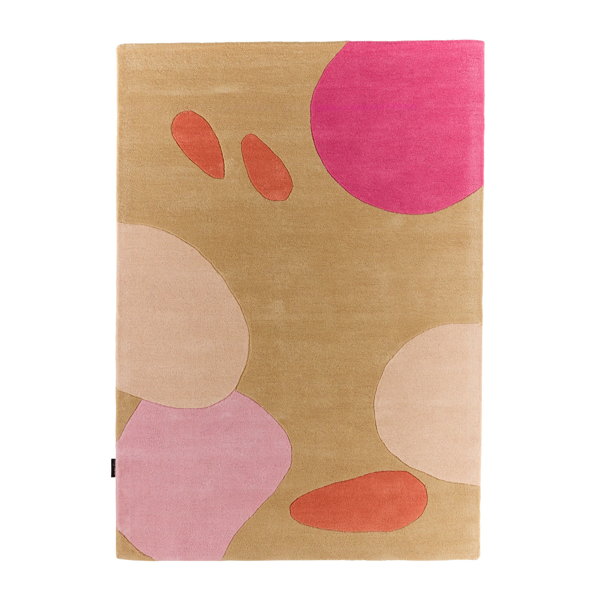 PANTONE - Tapis en laine fait main NUAGE SUCRE pastel
