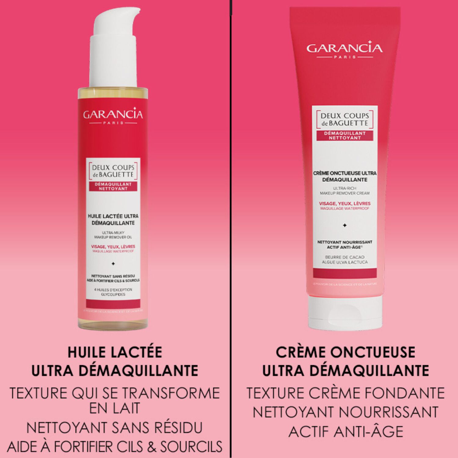 Deux Coups de Baguette - Huile Lactée Ultra Démaquillante 150ml