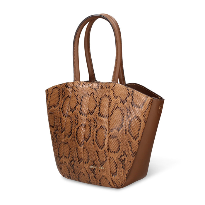 Borsa a mano da donna Seraphina Chic - Pelle vegana PU - 28.0 x 22.0 x 11.0 cm