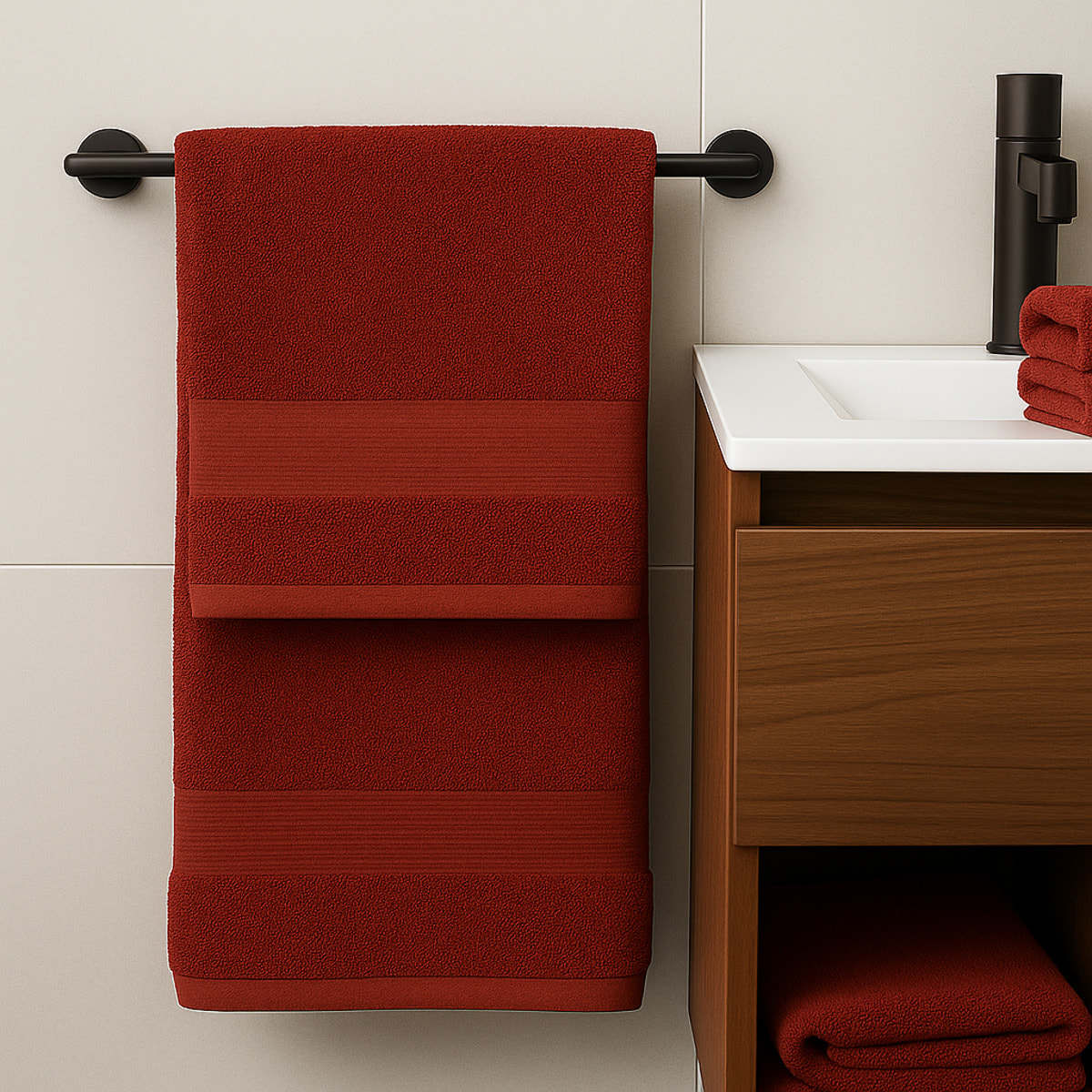 UNO CASA DESIGN Telo Bagno Julia in Spugna di Puro Cotone 450 gr/mq