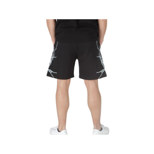 Pantaloni Phobia Archive Black Shorts Lateral White Lightning Nero