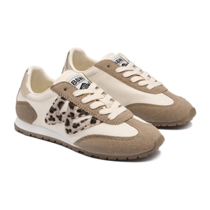 Zapatillas Bajas Estampado Animal Leopardo