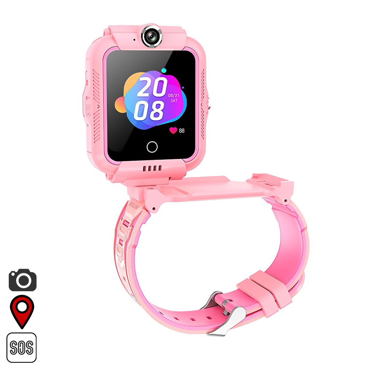 Smartwatch T17C con pantalla giratoria 360. Localizador GPS, Wifi y LBS.