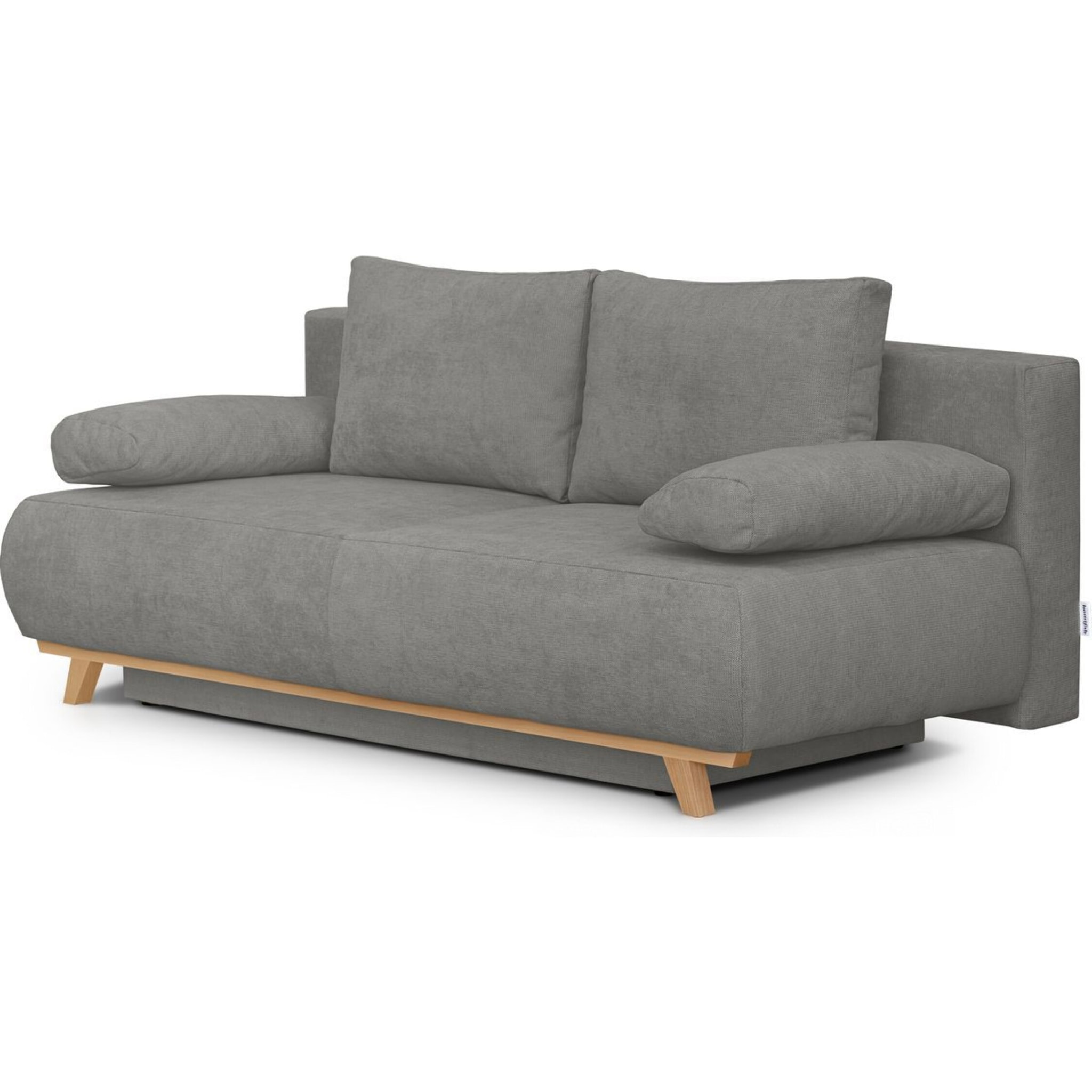 Canapé convertible 3 places en tissu chenille - LARIA