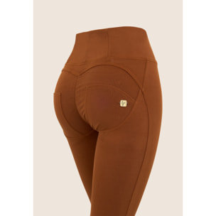 Pantaloni push up WR.UP® 7/8 superskinny vita alta con zip