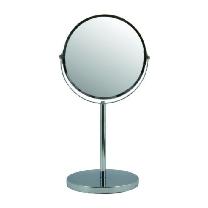 Miroir grossissant sur pied Acier Chromé CAPRI MSV