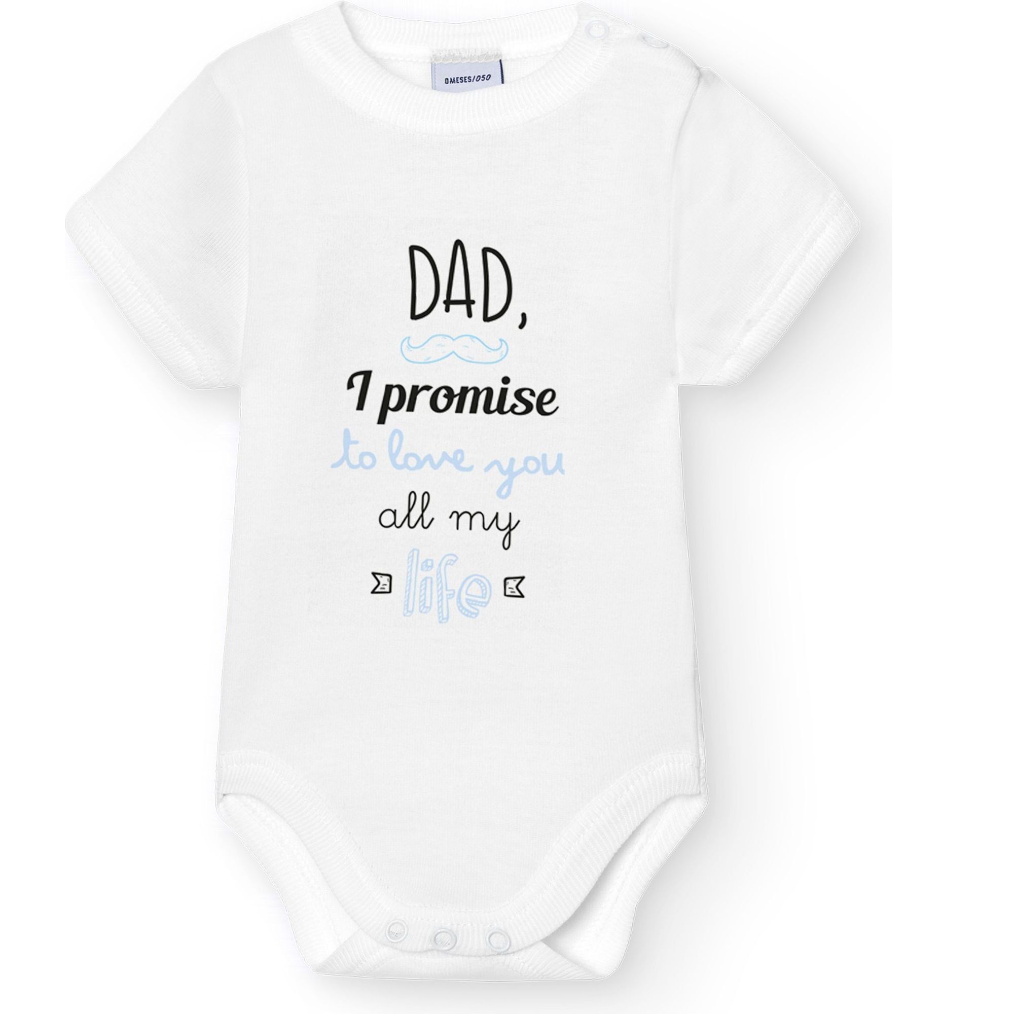 Body bebé personalizado frases algodón