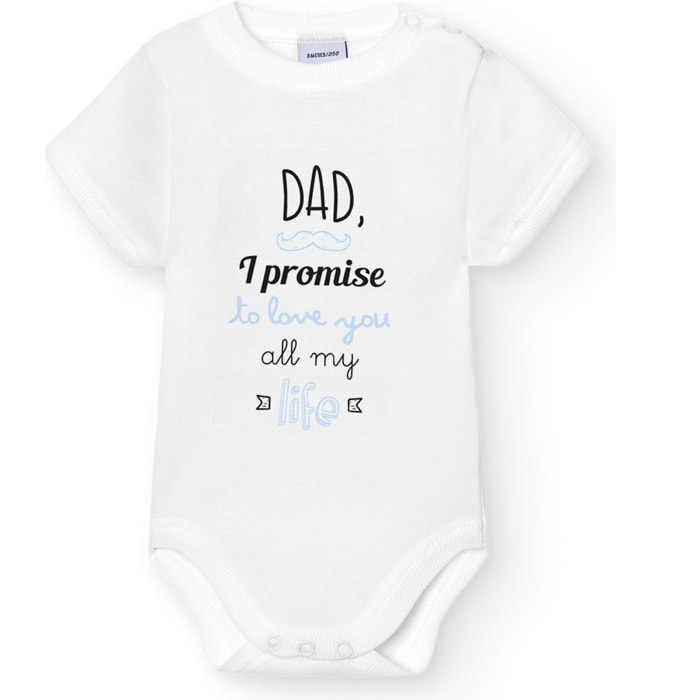 Body bebé personalizado frases algodón