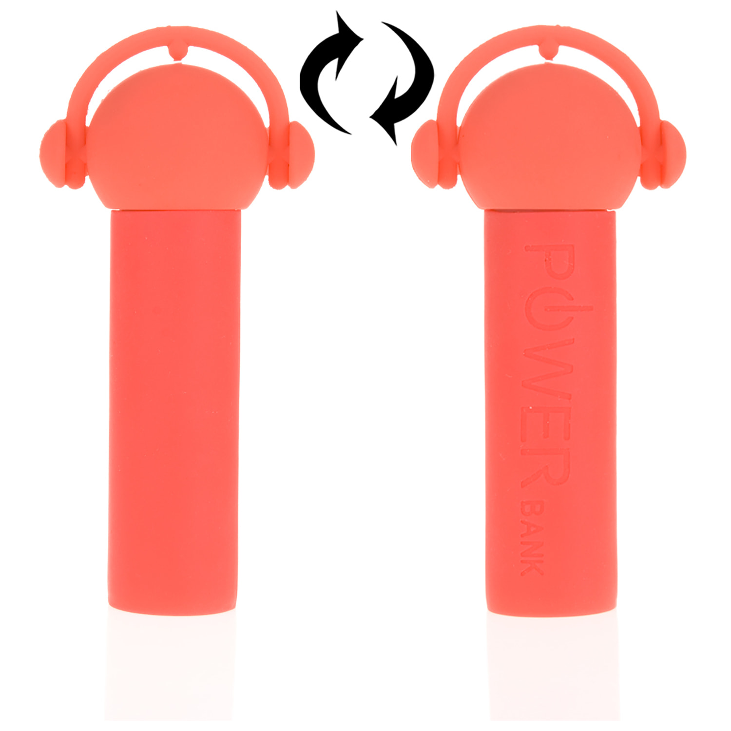 DAM BATTERIA PORTATILEMUSICA 3200 mAh. 3x2x12 cm. colore rosso