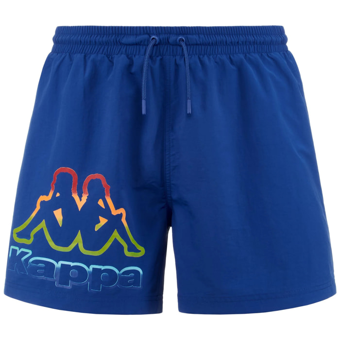 Kappa - Costumi da Bagno Uomo Blu - Logo Fulmino