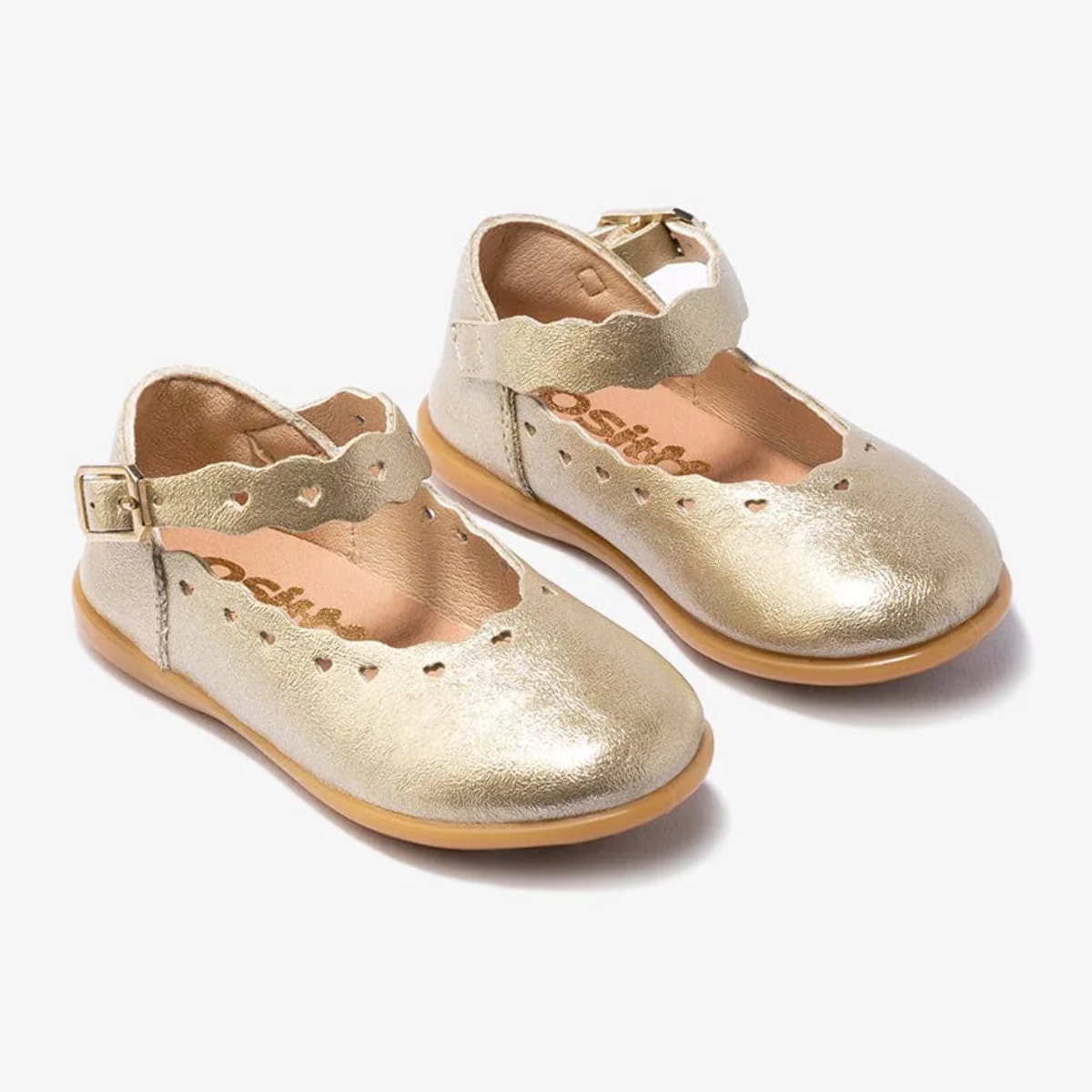 Ballerine per neonati con fibbia in