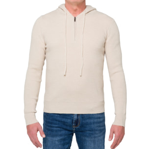 Jersey con capucha Hot Buttered Samsara beige