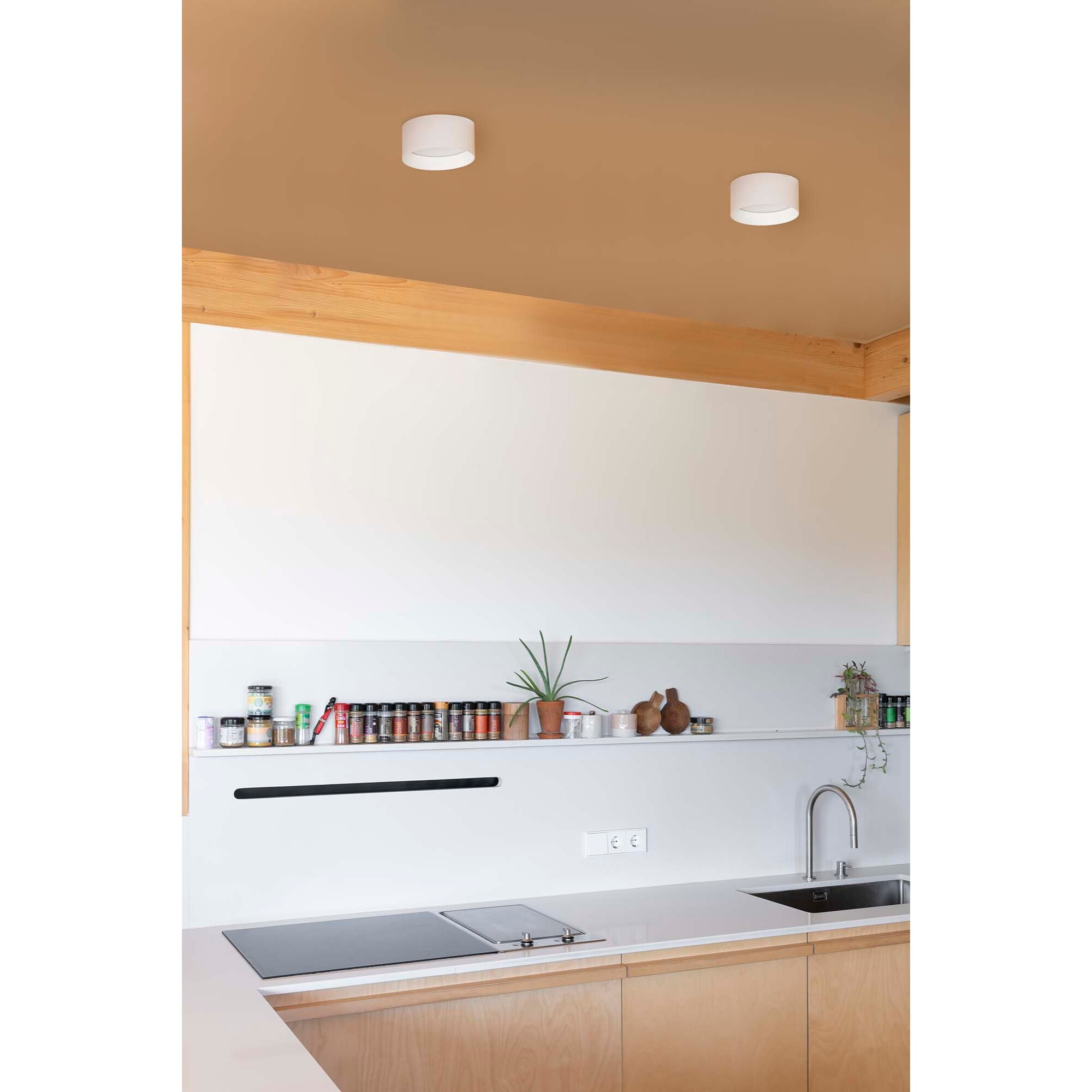 MIZU Lampada plafoniera bianca 15W