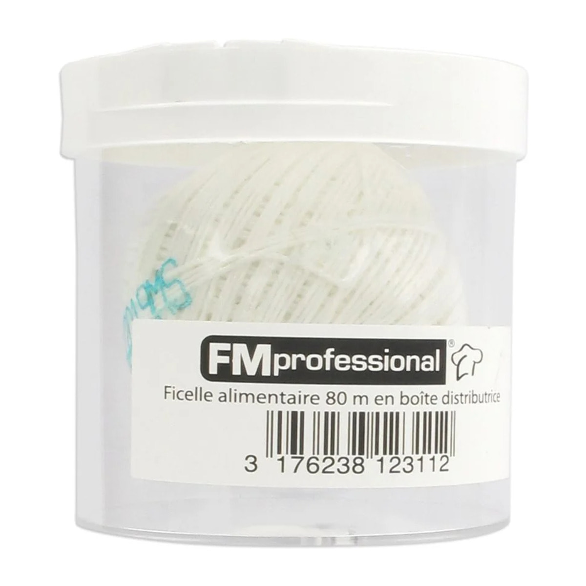 Pelote de ficelle alimentaire de 80 m avec distributeur FM Professional