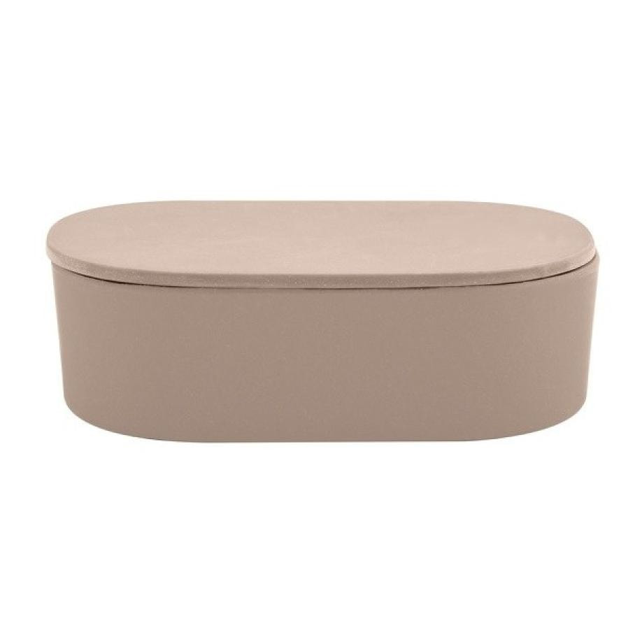 Lot d'accessoires de salle de bain Takeo Taupe Spirella