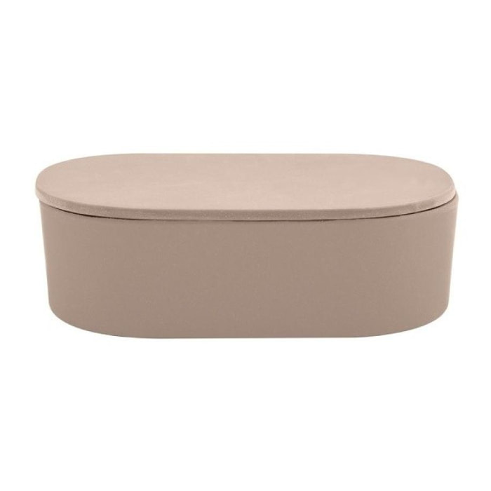 Lot d'accessoires de salle de bain Takeo Taupe Spirella