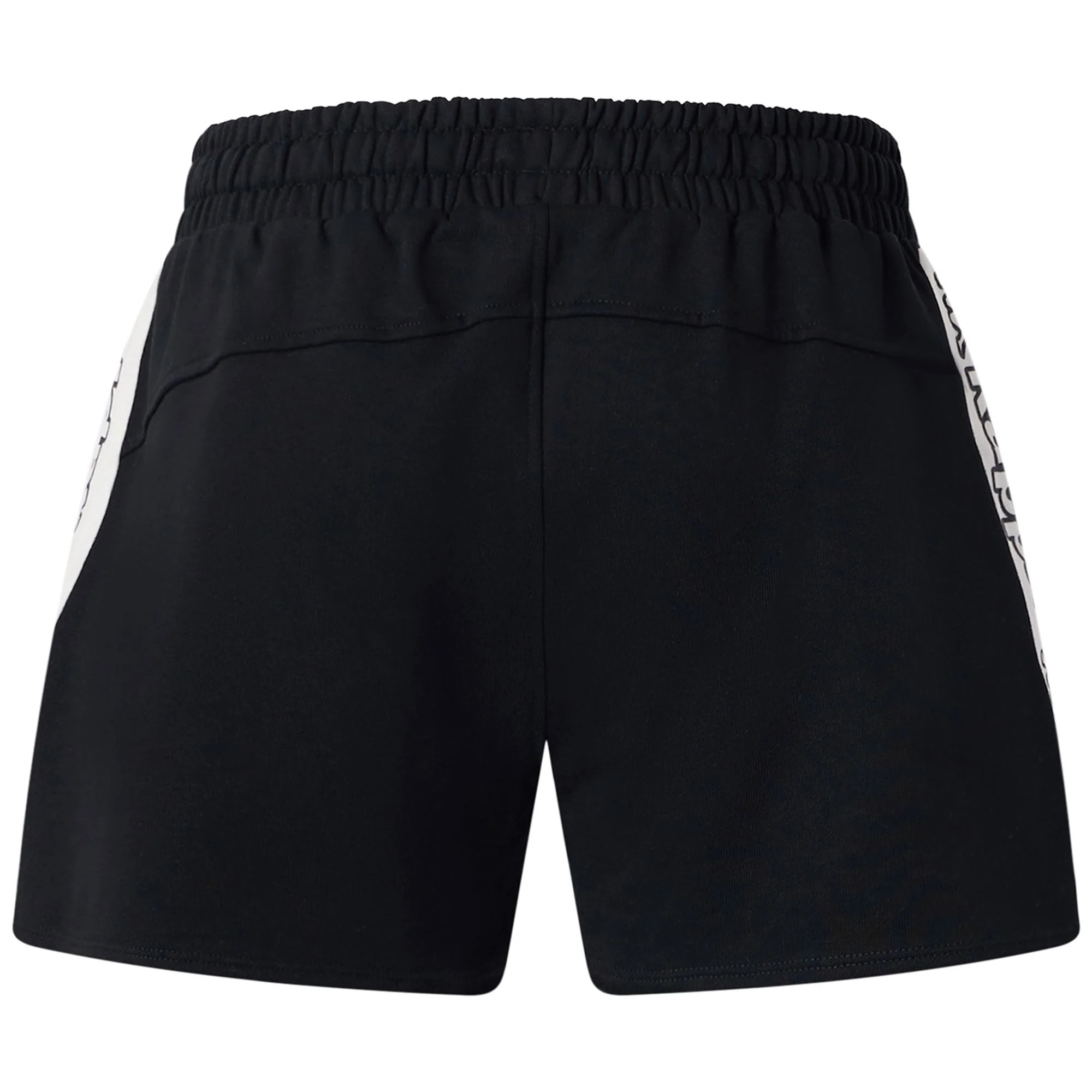 Kappa - Pantaloni Corti Donna Nero - Logo Tape Gragria