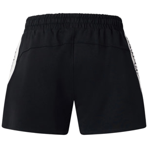 Kappa - Pantaloni Corti Donna Nero - Logo Tape Gragria
