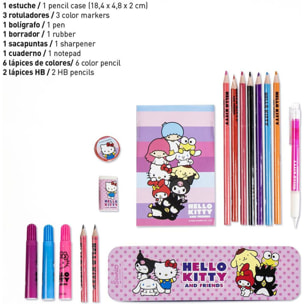 Set Papelería Coloreable Hello Kitty