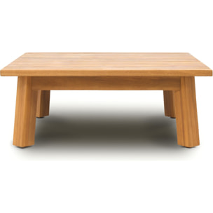 Table basse de jardin carrée en bois FSC - PALAU