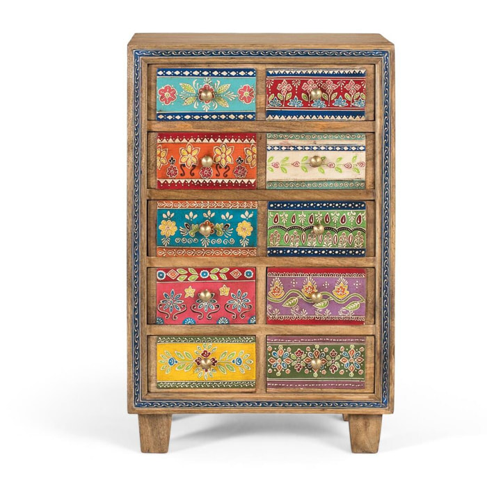 Mesita de noche - banco a los pies de la cama 66x42x30