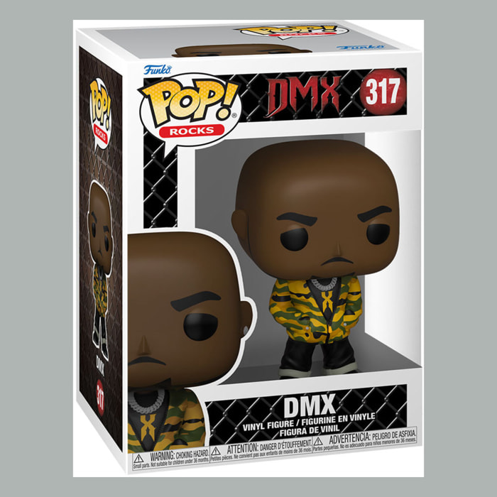 Dmx Funko Pop! Rocks Vinile Figura Camo 9 Cm